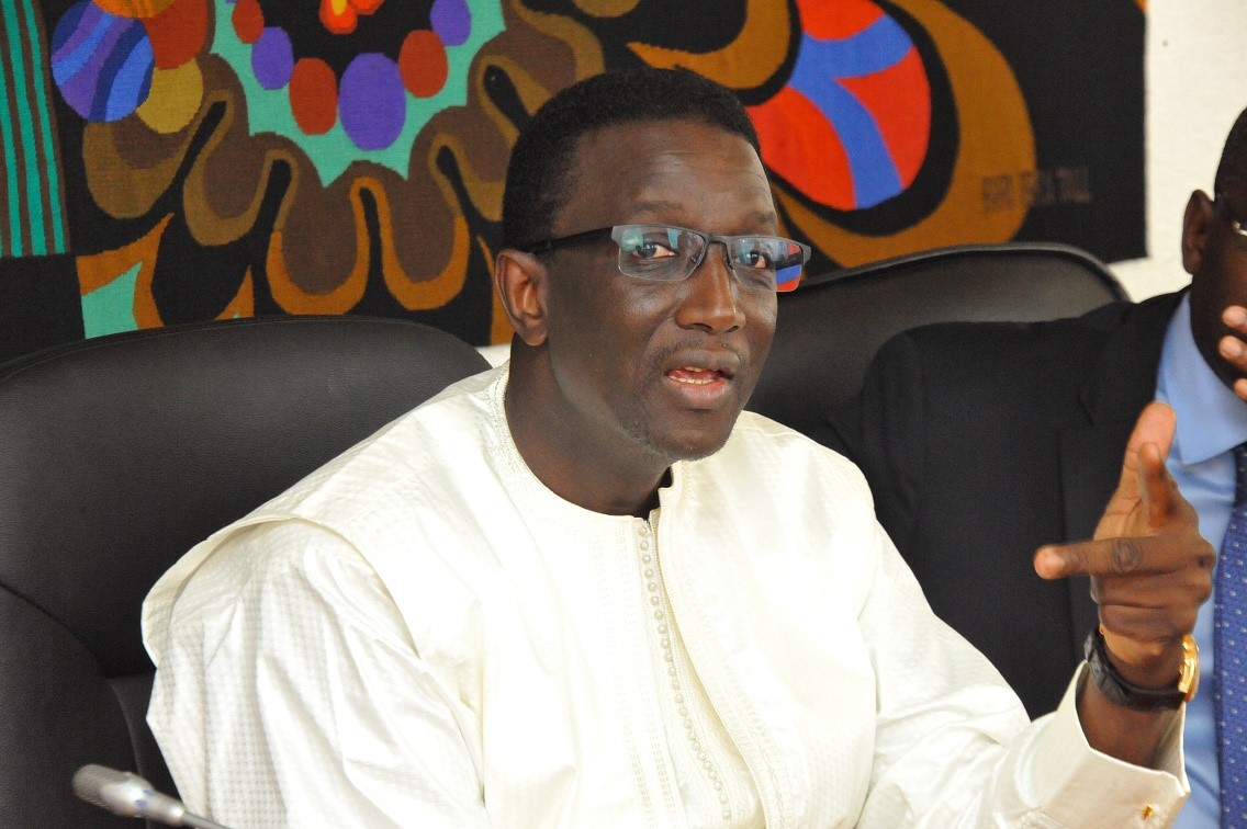 Amadou Ba, ministre de l'économie des finances et du plan