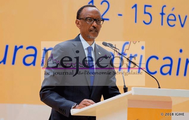 Paul Kagamé, à la cérémonie d'ouverture de 42 AG de la FANAF