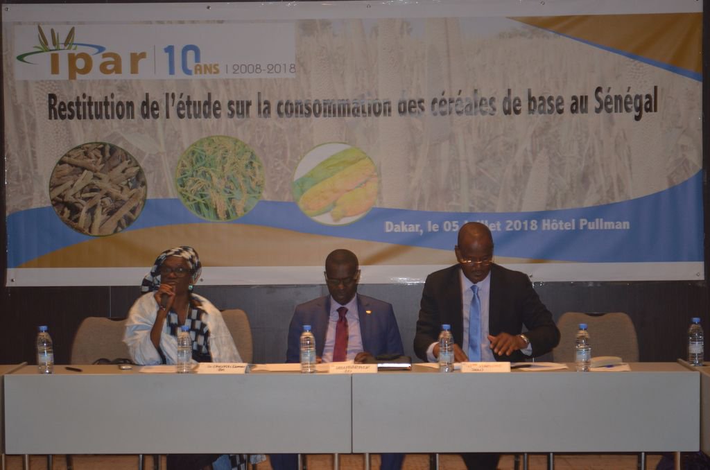 Consommation de céréales au Sénégal : Une étude de l’Ipar estime le niveau moyen annuel par tête à 119,3 Kg