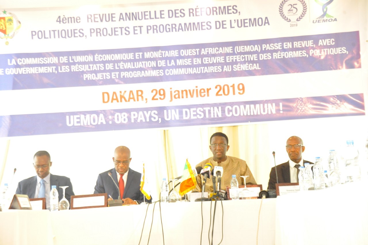 Sénégal : La mise en œuvre des réformes de l’UEMOA atteint 75,5% en 2018