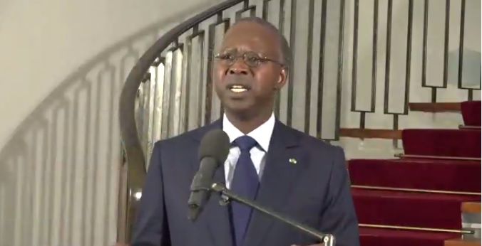 MAHAMMED BOUN ABDALLAH DIONNE A PRÉSENTÉ LA DÉMISSION DU GOUVERNEMENT