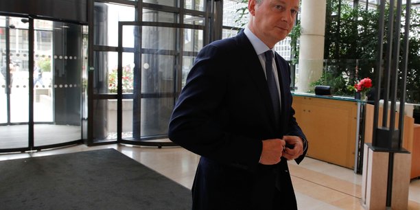 "On ne devrait pas mélanger tarifs douaniers et taxe digitale", a estimé Bruno Le Maire, réagissant aux menaces de Donald Trump sur la filière viticole française en représailles de la taxe Gafa. (Crédits : Philippe Wojazer)