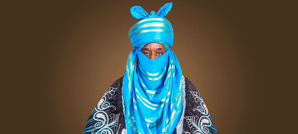 Photo Abdullah U. Maigaskiya L'Emir de Kano, Muhammadu Sanusi II, du Nigéria.