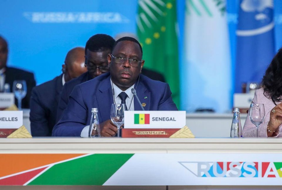 Sommet Russie–Afrique: Macky Sall prône le multilatéralisme commun