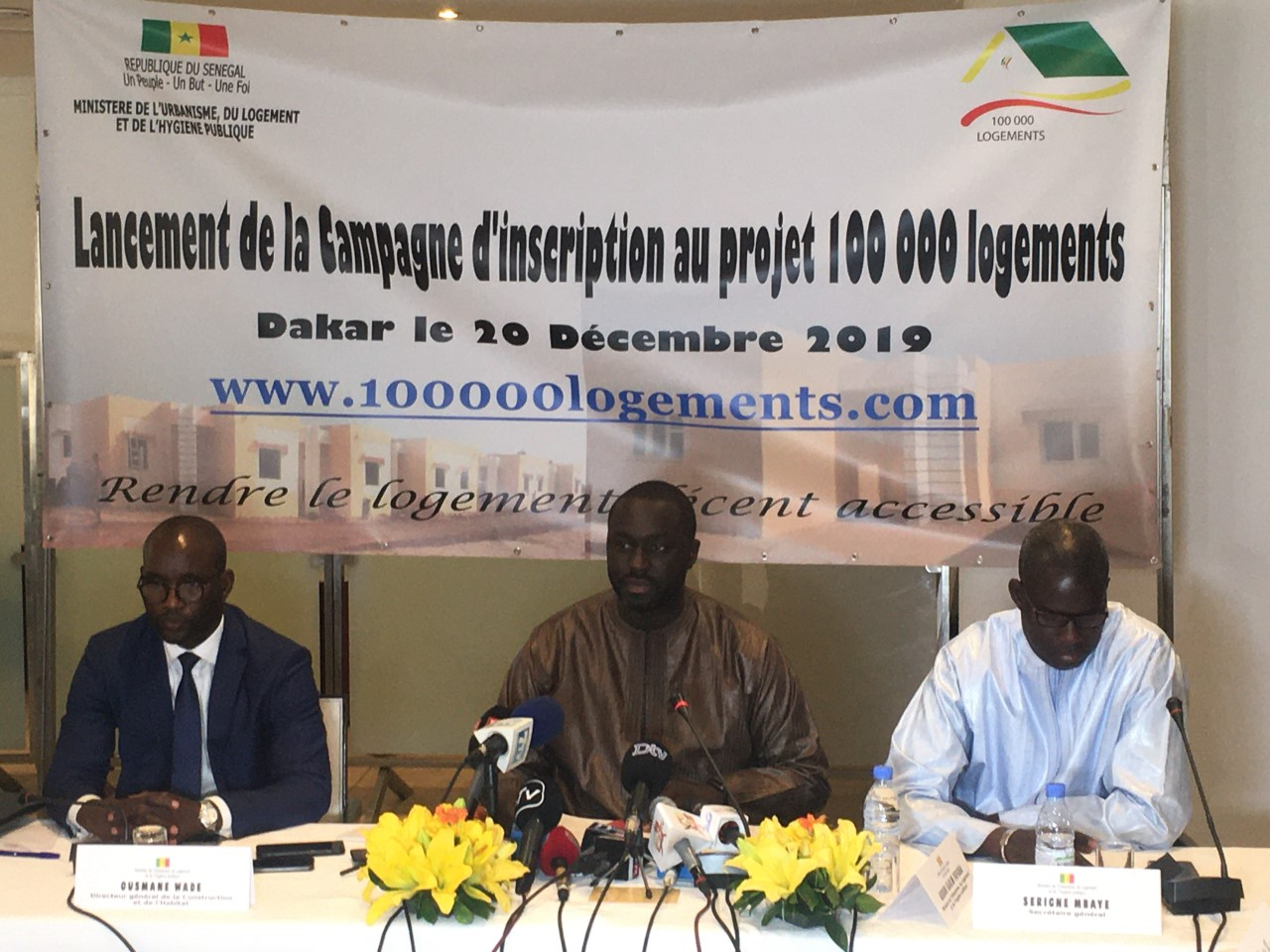 Projet 100 mille logements : 1 million d’emplois pour les jeunes sénégalais