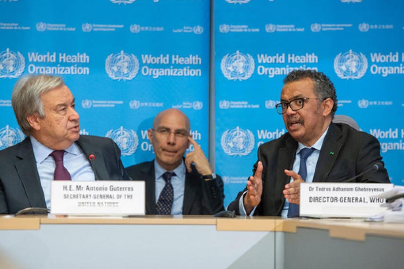 Face aux critiques, l’ONU rappelle que l’OMS est absolument essentielle pour vaincre le Covid-19