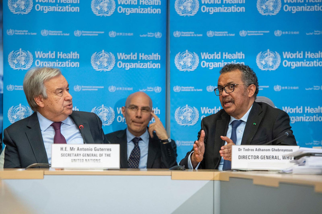 En pleine lutte contre le Covid-19, ce n'est pas le moment de réduire le financement de l'OMS (Guterres)