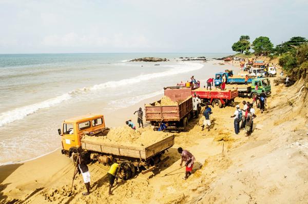 Extraction de sable au Sénégal : Monographie sur le secteur