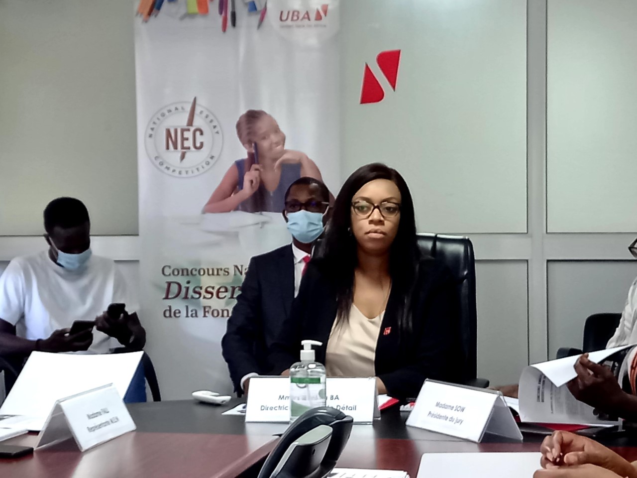 Madame Aminata Ba, Directrice banque de Détail UBA