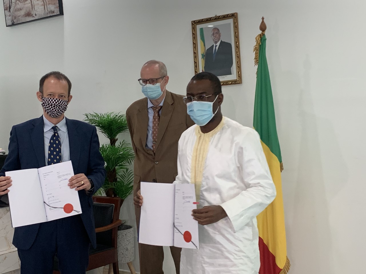 Partenariat sénégalo-allemand : Trois contrats signés  pour un montant total de 26 milliards de FCFA