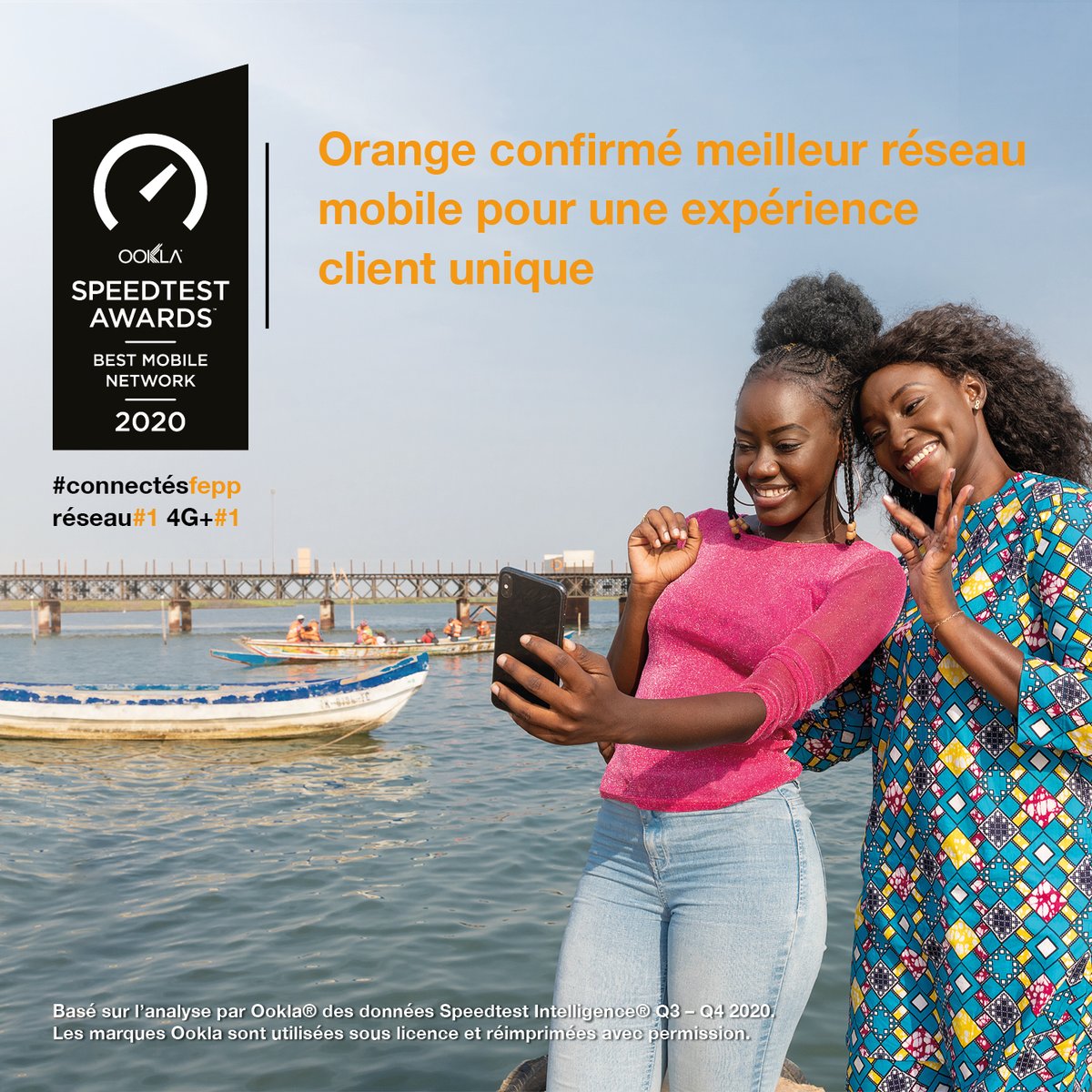 Telecom : Orange confirmé meilleur réseau mobile par Ookla