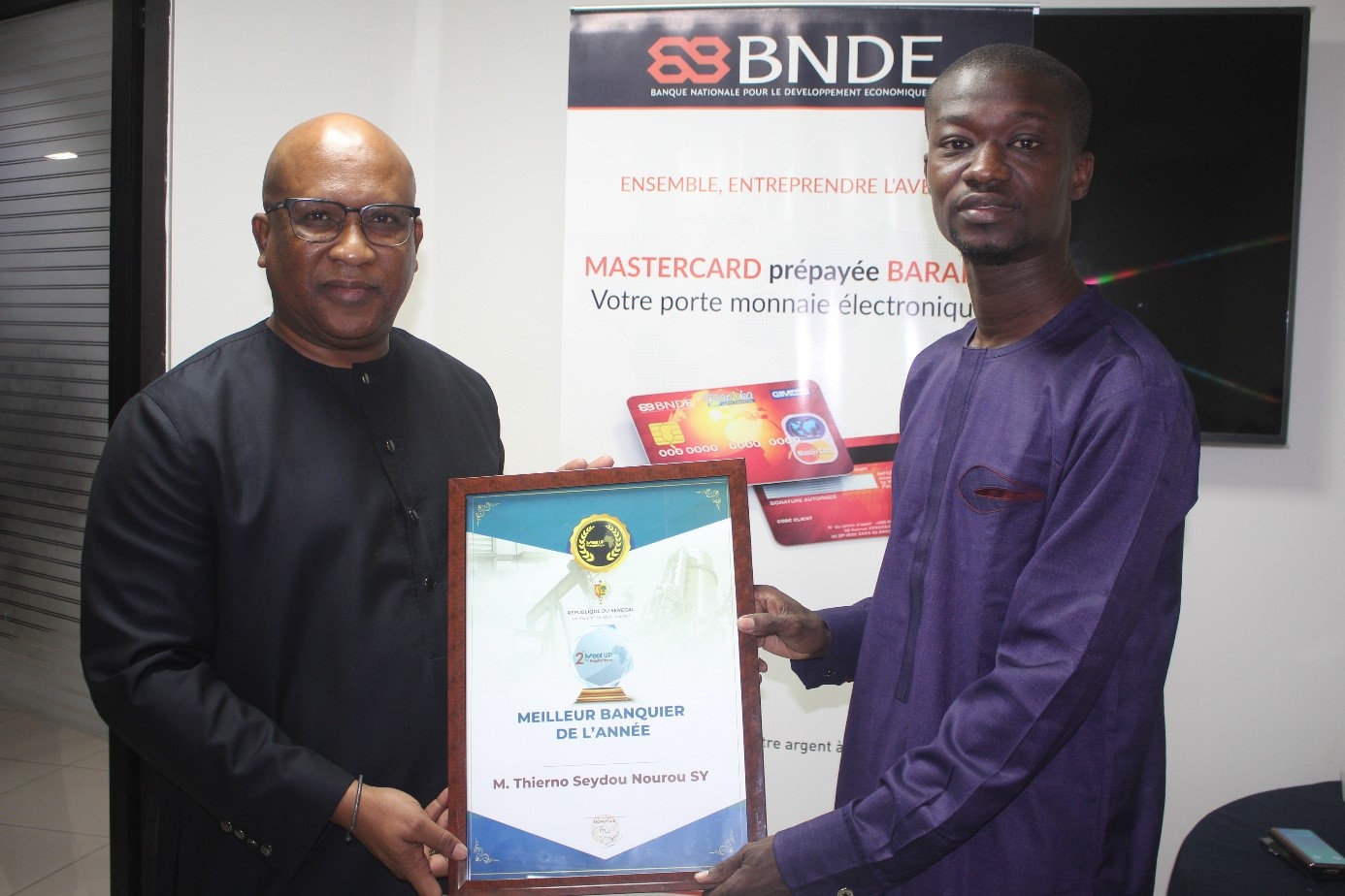 2ème édition du Meet Up de Sept Afrique : Thierno Seydou Nourou Sy, DG de la Bnde désigné « Meilleur banquier de l’année »