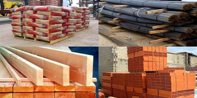 Matériaux de construction : Les prix se sont appréciés de 0,7% en mars 2021