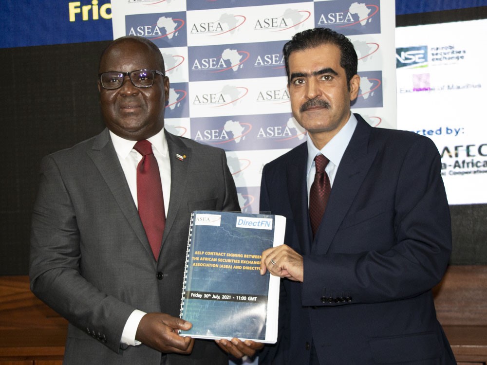 Transactions entre bourses africaines : Un partenariat signé entre l’Asea et DirectFN