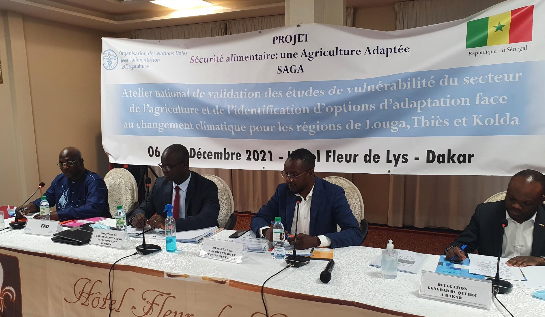 Adaptation du secteur agricole aux changements climatiques : Le Sénégal presse le pas