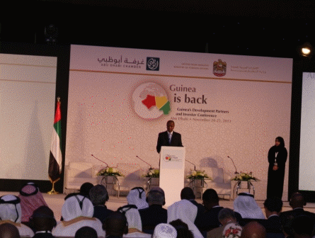 « L’émergence de la Guinée passe par la transformation en profondeur de l’économie guinéenne d’ici 2035 » a énoncé Alpha Condé. « L’émergence de la Guinée passe par la transformation en profondeur de l’économie guinéenne d’ici 2035 » a énoncé Alpha Condé.