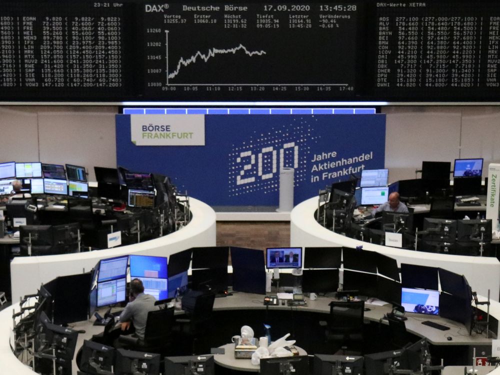 Les Bourses européennes amplifient leur rebond et prennent plus de 2%