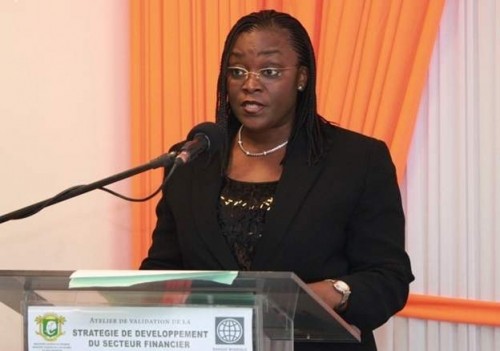 Fanta Coulibaly , conseillère spéciale de Kaba Nialé, la ministre chargée de l'Économie auprès du Premier ministre