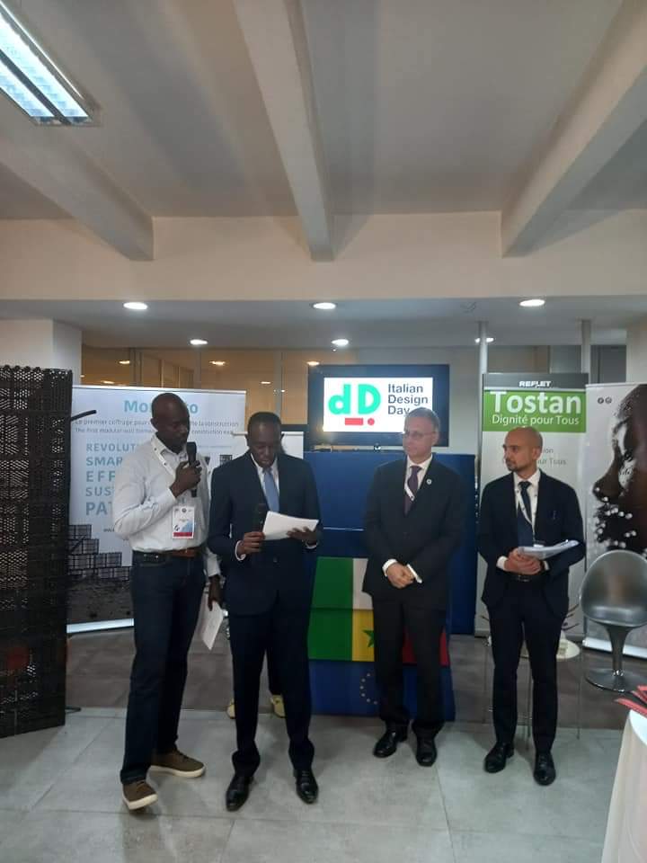 Italian Design Day 2022 à Dakar :   Le produit à succès « Monolyto », présenté aux participants
