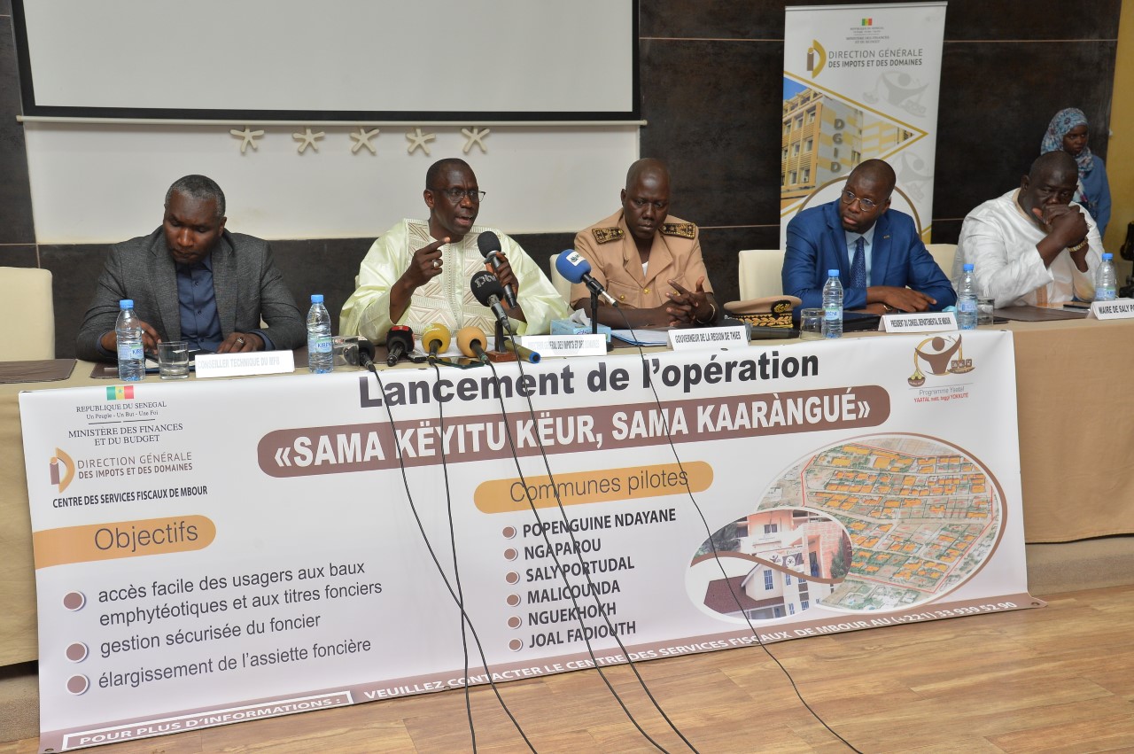 Bassirou Samba Niasse, Dg de la Dgid: "Nous avons la possibilité de vous faciliter l’accès au foncier, de vous sécuriser votre foncier du point de vue juridique et cela vous donne des possibilités de développer davantage votre activité"