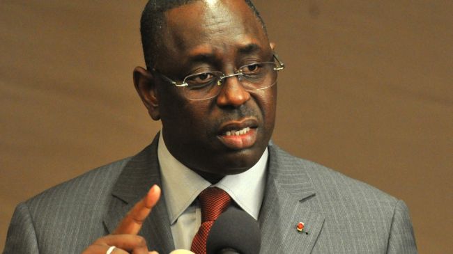 Le président Macky Sall du Sénégal