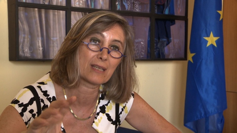 Madame Dominique Dellicour chef de la délégation de l’UE au Sénégal