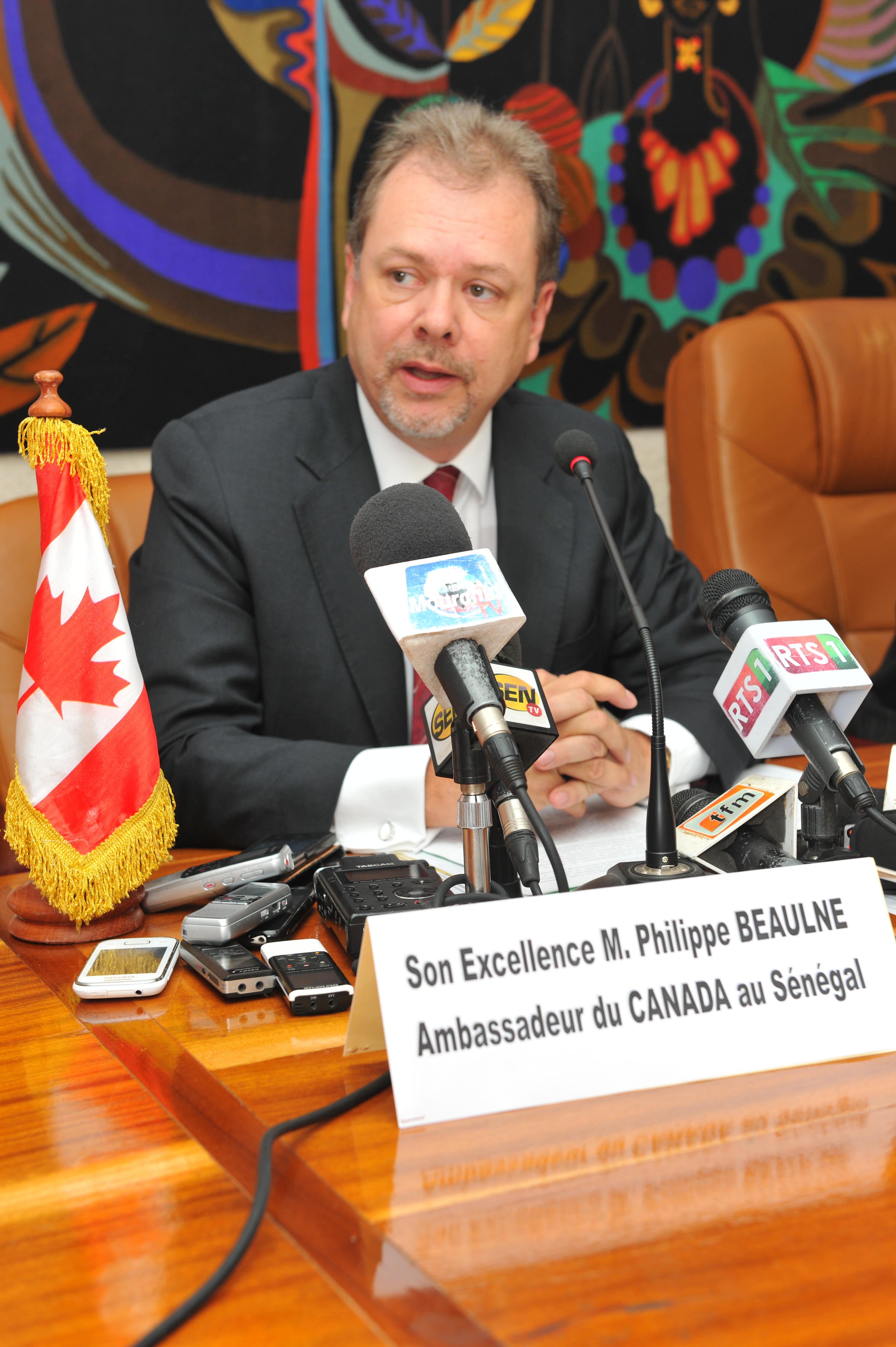 M. Philippe Beaulne ambassadeur du Canada au Sénégal.