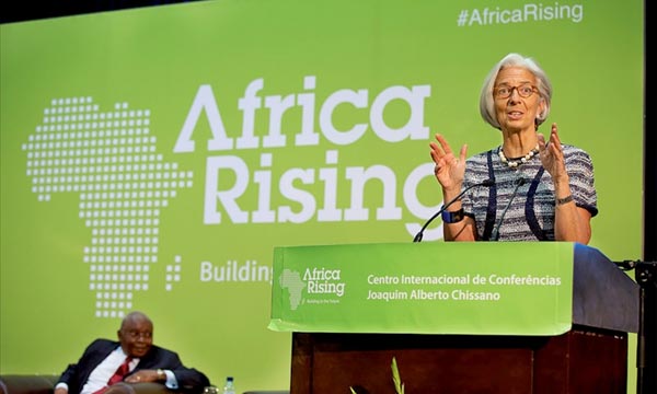 Christine Lagarde, directrice générale du Fonds monétaire international