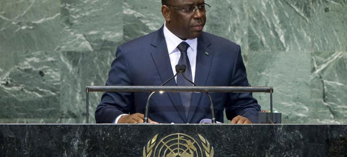 Macky Sall à l’Assemblée générale de l’Onu : «Je suis venu porter le message d’un continent déterminé à travailler avec tous ses partenaires »