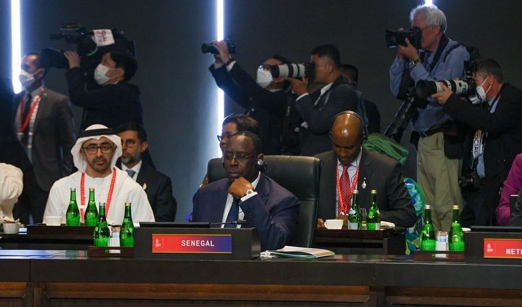 Sommet du G20 à Bali : Macky Sall demande de rétablir en priorité les chaînes mondiales d’approvisionnement alimentaires