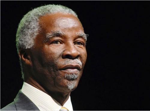 Thabo Mbeki, ancien président de la république Sud africaine