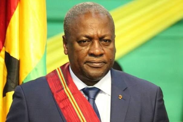 Le président ghanéen John Mahama Le président ghanéen John Mahama
