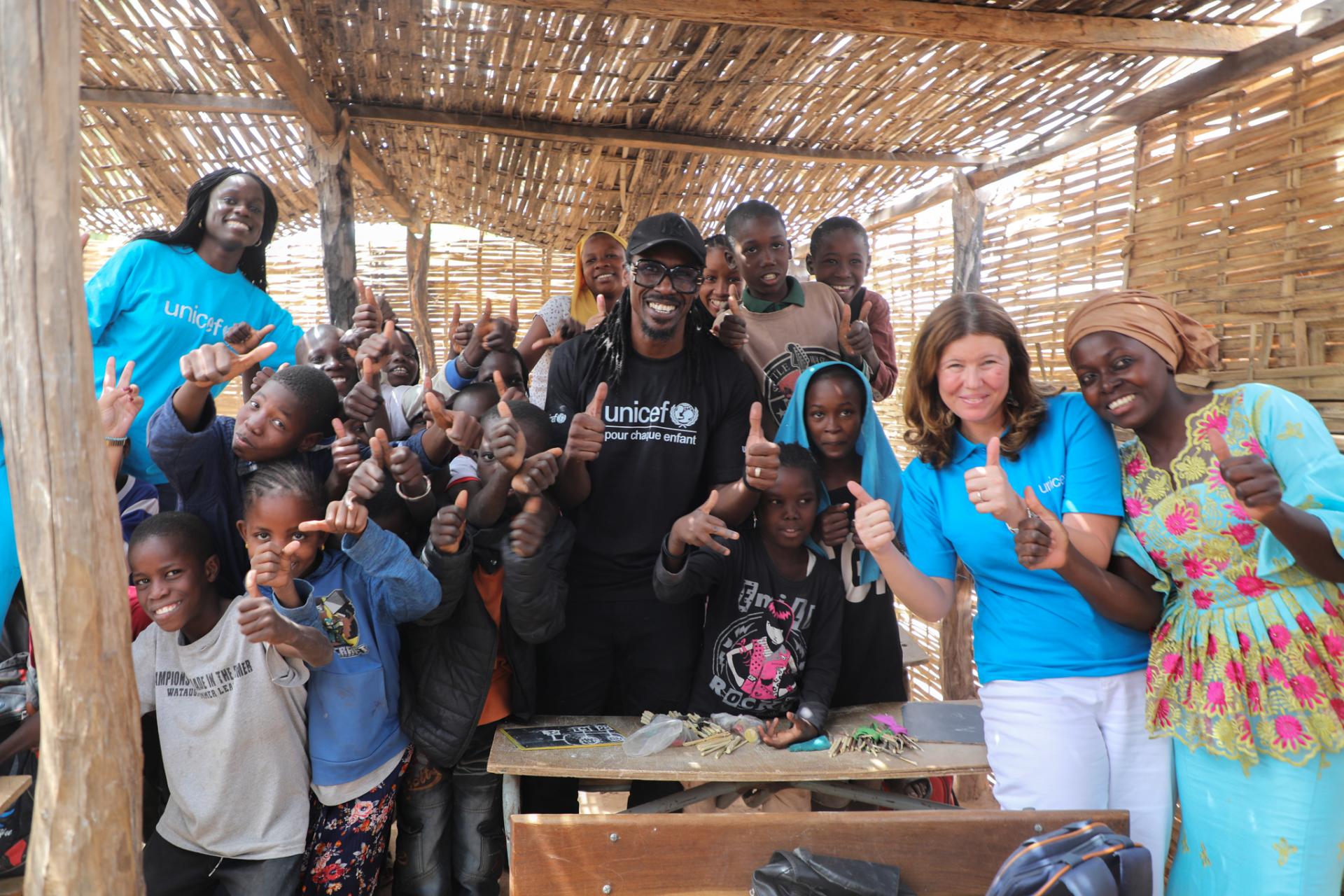 En visite dans une école à Tambacounda :  Aliou Cissé lance un appel fort en faveur de l’éducation des enfants