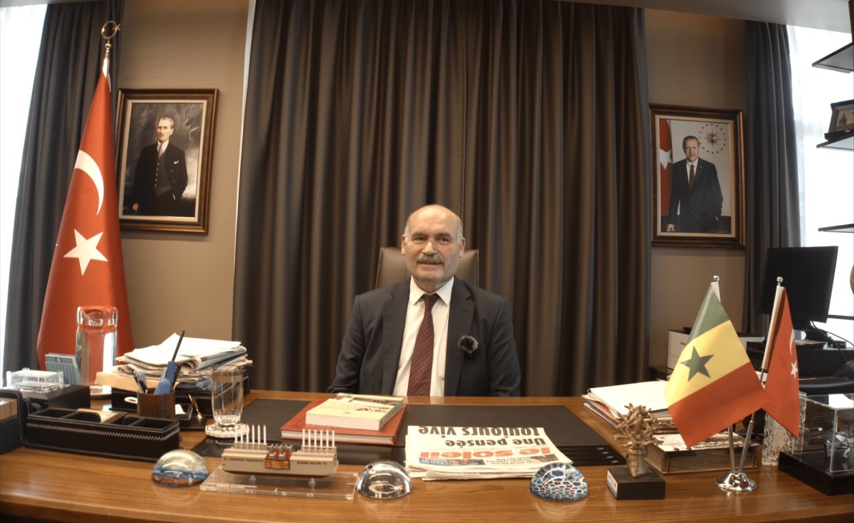 Ahmet Kavas, Ambassadeur de la Turquie, en fin de mission  en Sénégal