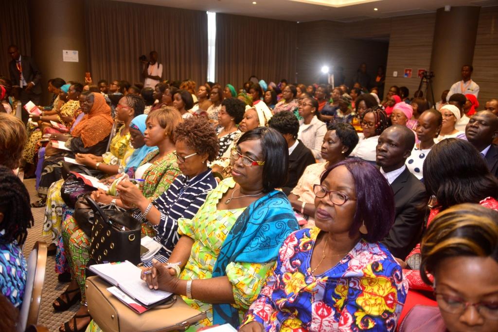 Une vue de l'assistance lors de l'édition 2018 de Allafrica Women Agenda à Abidjan