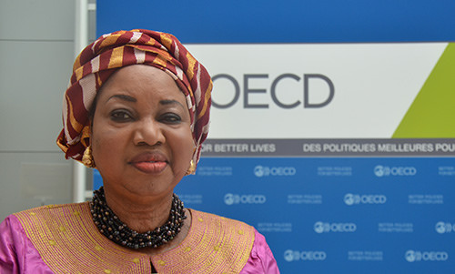 Madame Khady Fall Tall, présidente de l’association des femmes de l’Afrique de l’ouest (AFAO)