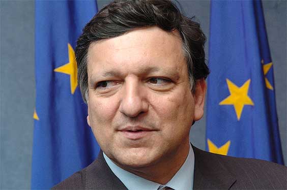 José Manuel Barroso , président de la Commission européenne.