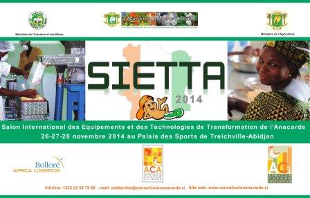 Agriculture : Abidjan abrite le Salon International des Equipements et des Technologies de Transformation de l’Anacarde (SIETTA)
