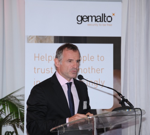 Eric Claudel, Président Afrique & Moyen Orient chez Gemalto.