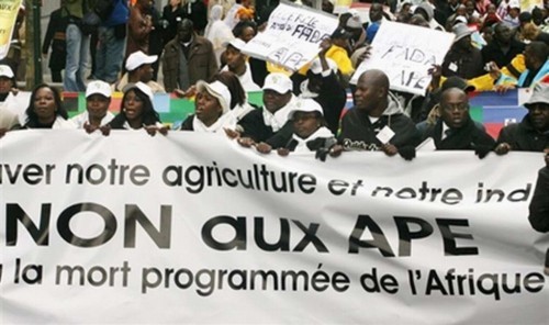 APE: Vive protestation de la Coalition Non aux APE au Président Macky Sall