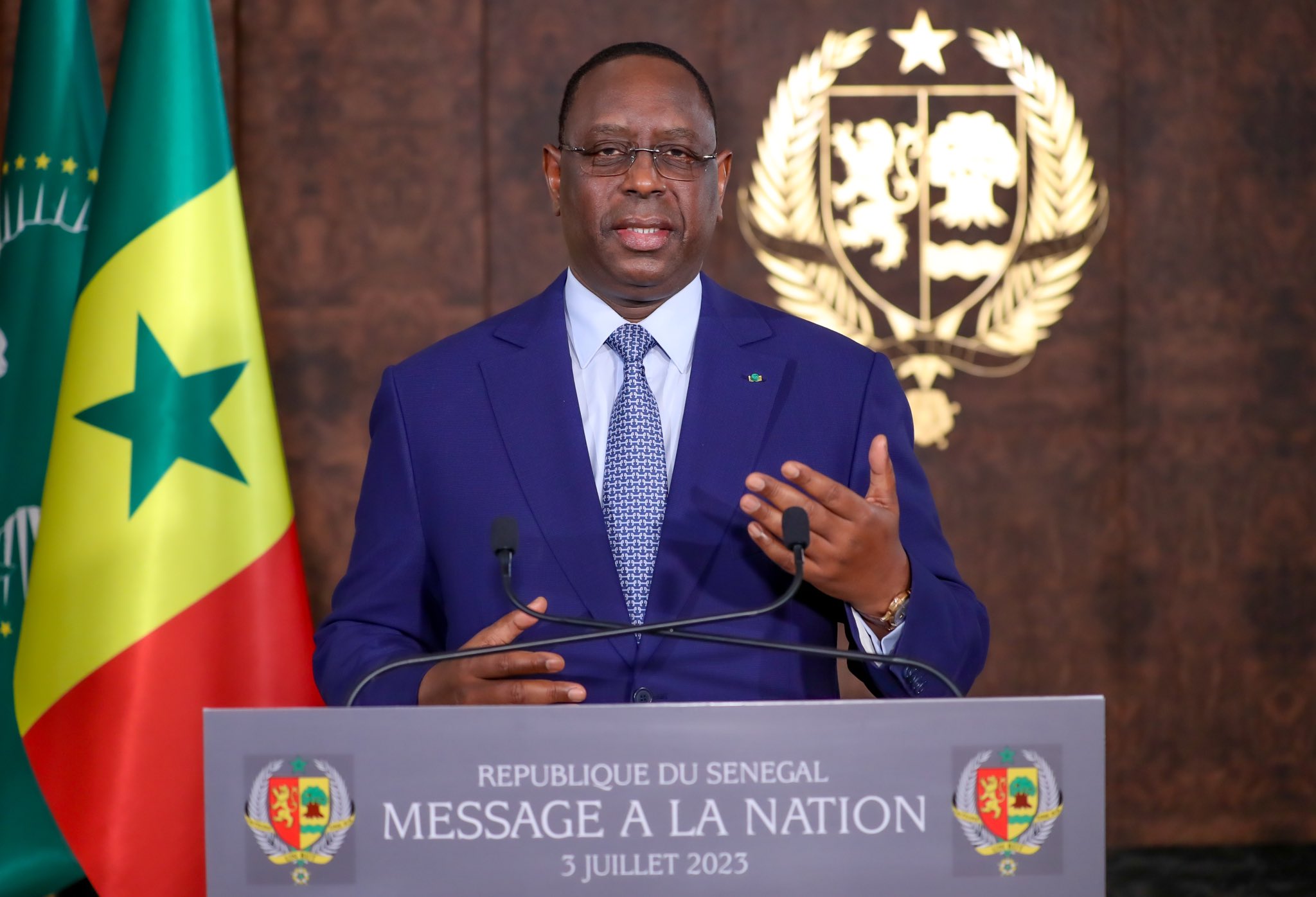 Election présidentielle de 2024 : Macky Sall annonce qu’il n’est pas candidat