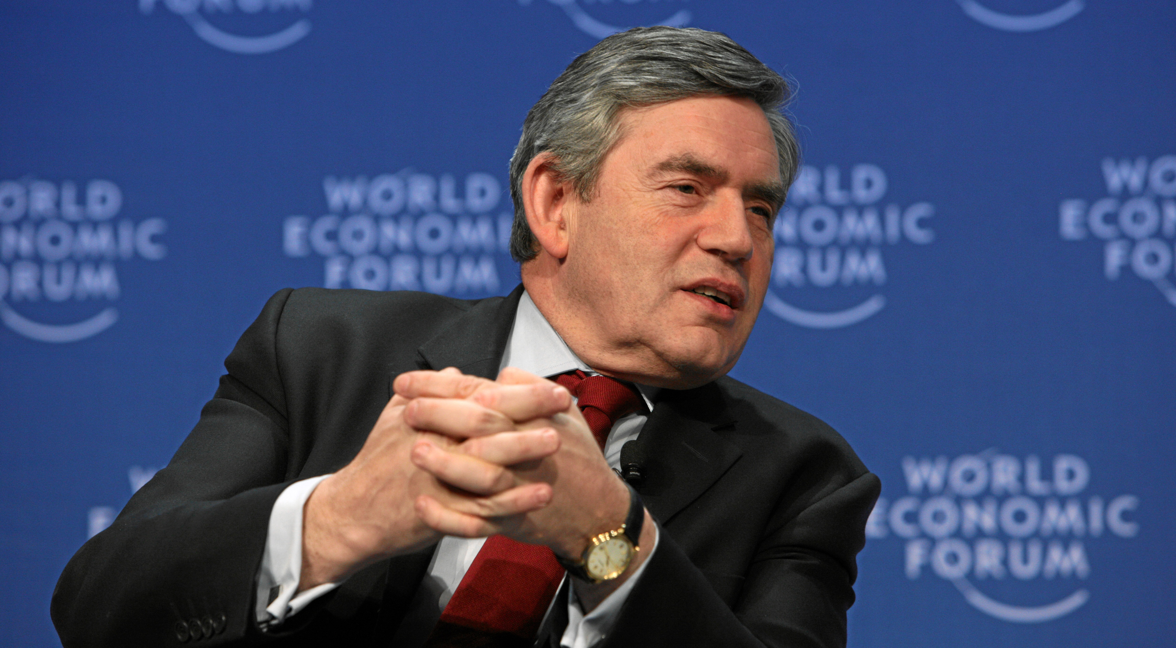 Gordon Brown, ancien Premier ministre et chancelier de l’Échiquier du Royaume-Uni