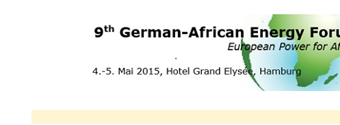9ème Forum Germano-Africain de l’Énergie : Plus de 4oo participants attendus 9ème Forum Germano-Africain de l’Énergie : Plus de 4oo participants attendus