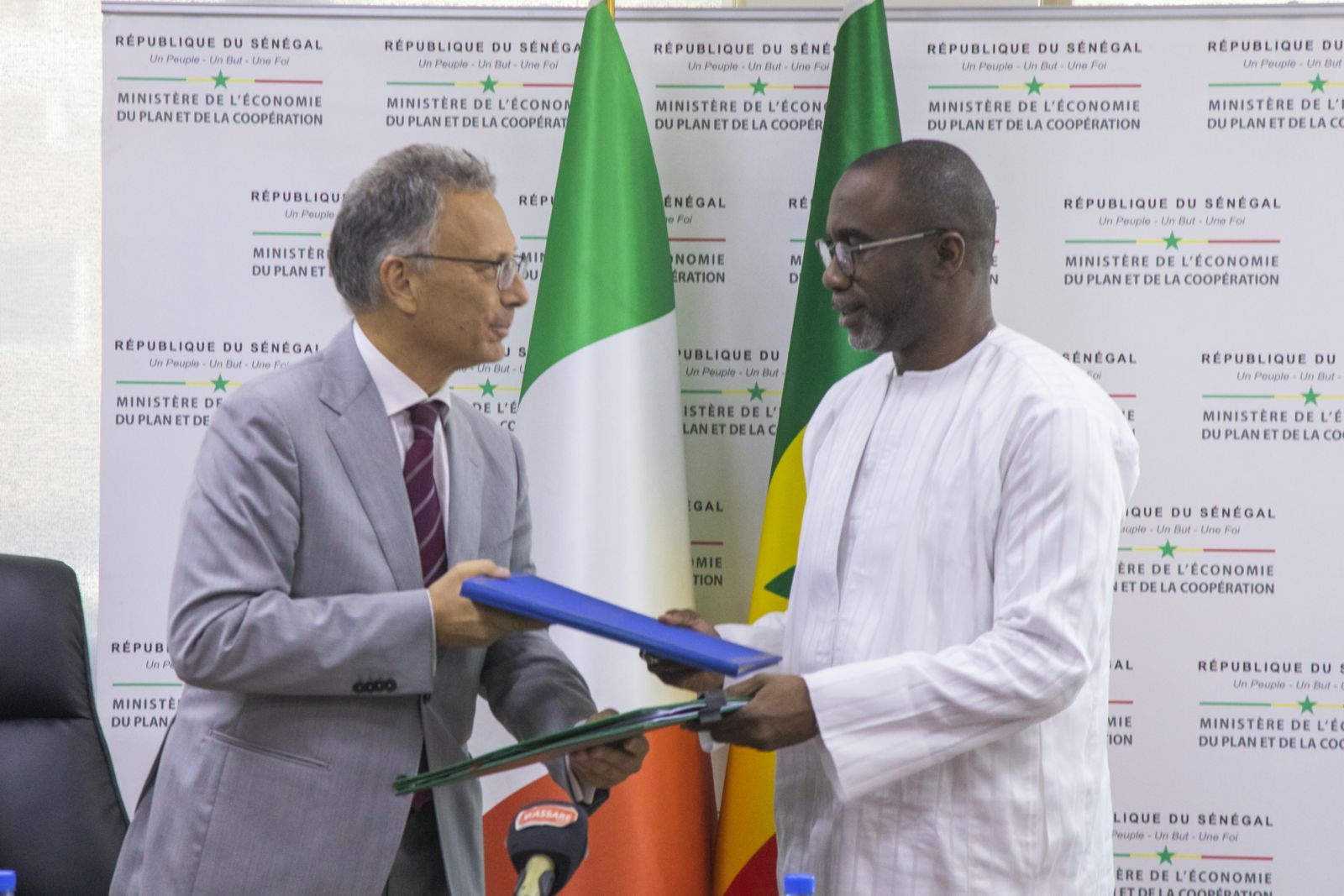 Sénégal-Italie : Signature de deux accords de financement de 7 millions d’euros