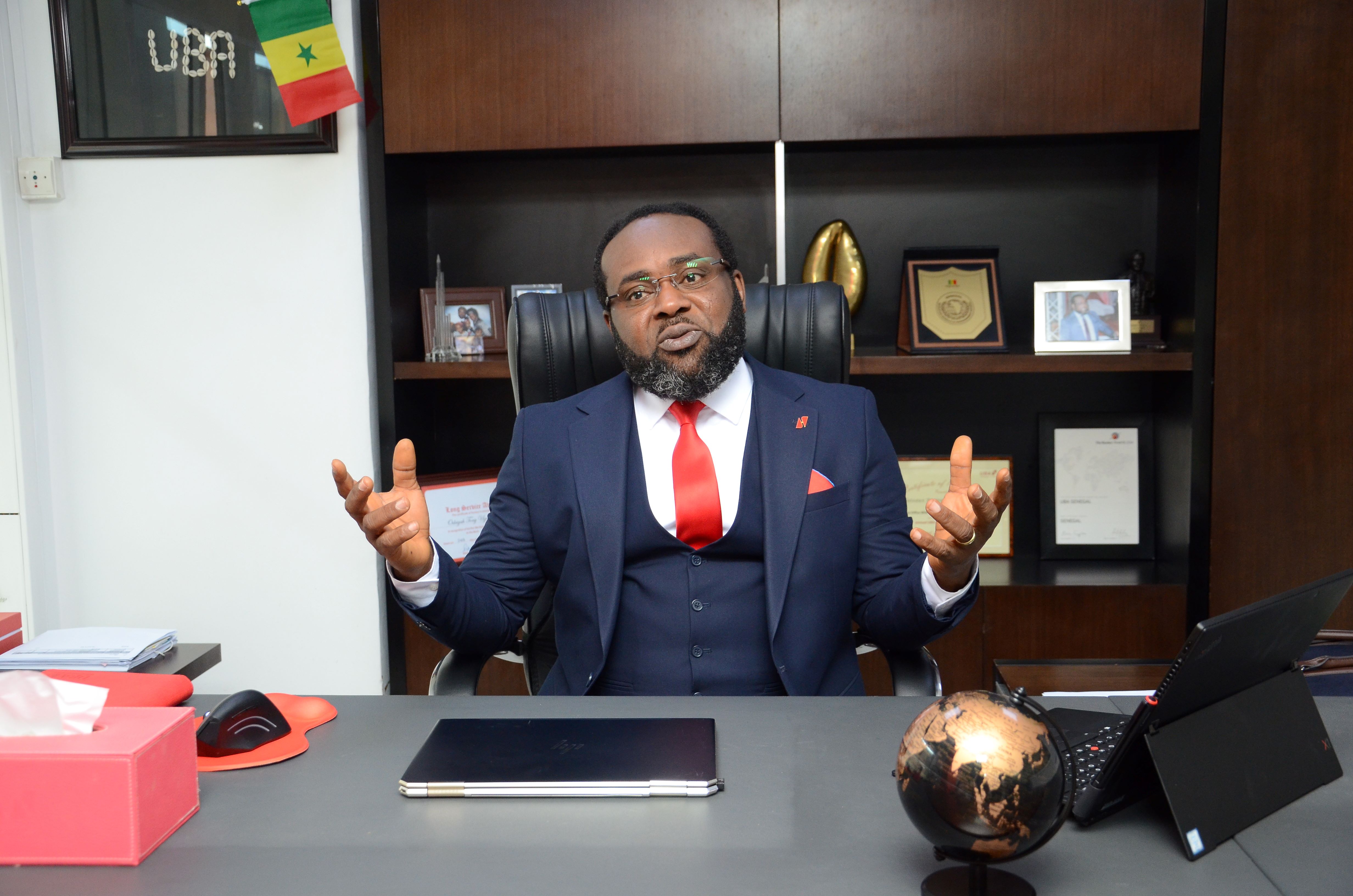 Tony Odeigah, Directeur général de Uba Sénégal Tony Odeigah, Directeur général de Uba Sénégal