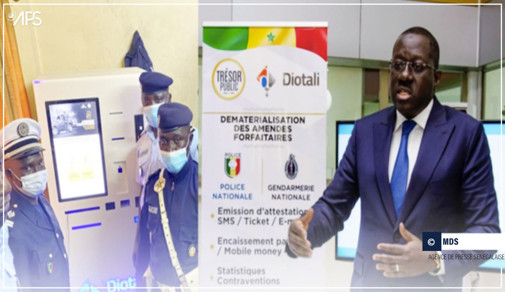 Encaissement des amendes forfaitaires : Le Trésor public du Sénégal adopte la solution Diotali