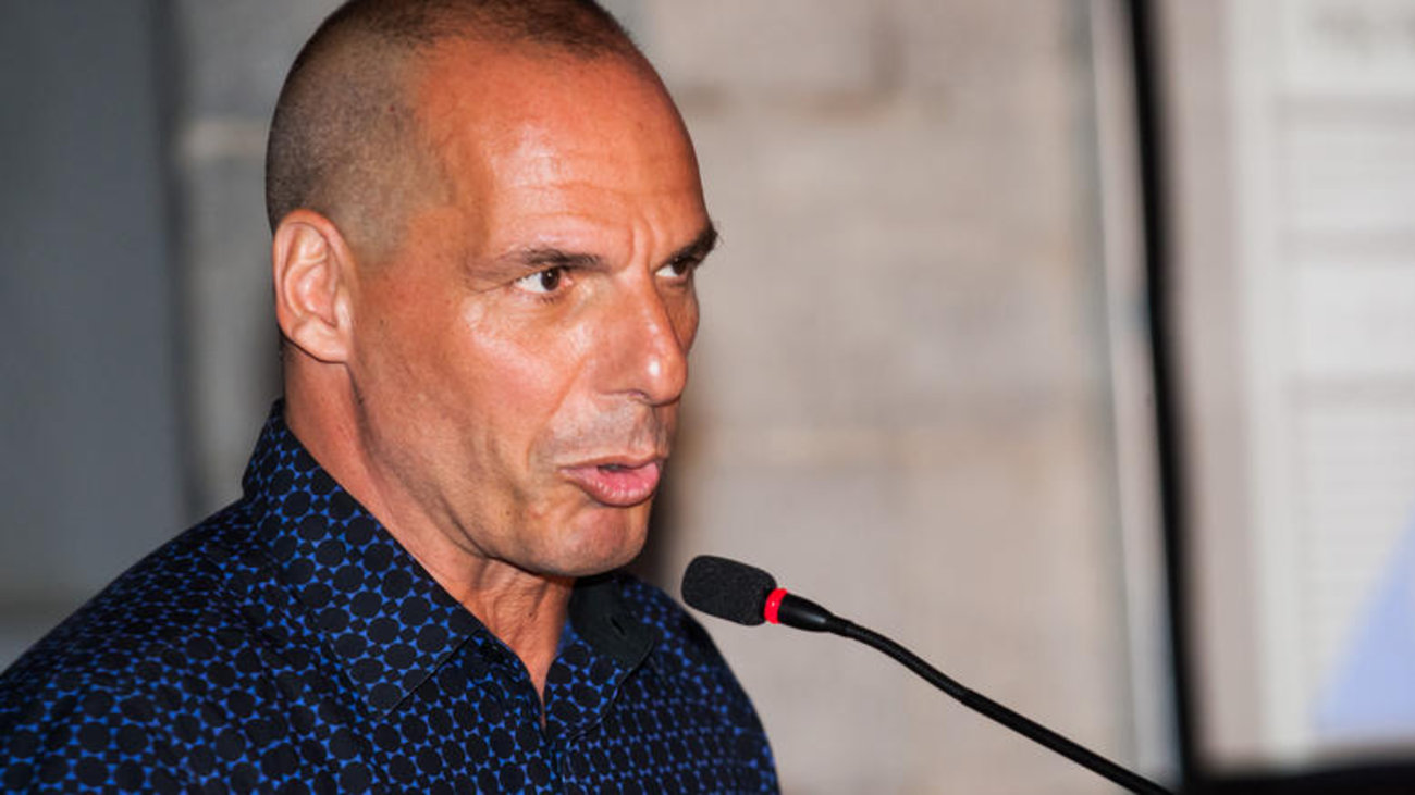 Yanis Varoufakis, ministre des Finances de la Grèce.