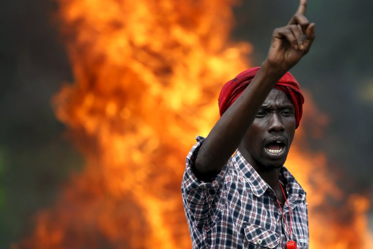 Crise politique au Burundi qui occassionne des manifestations