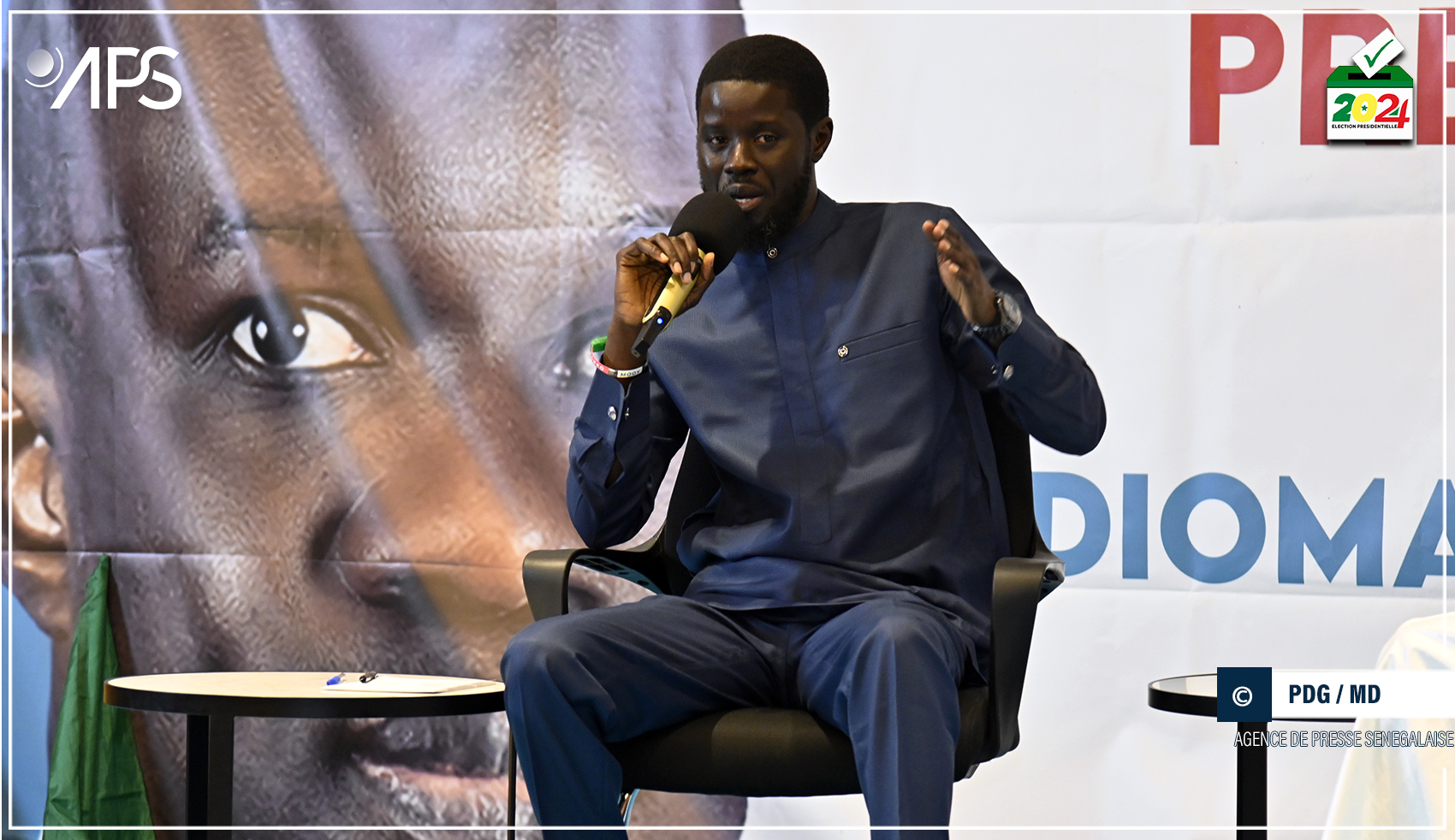 Présidentielle du 24 mars 2024 : Bassirou Diomay Diakhar Faye promet « un Sénégal juste et prospère »