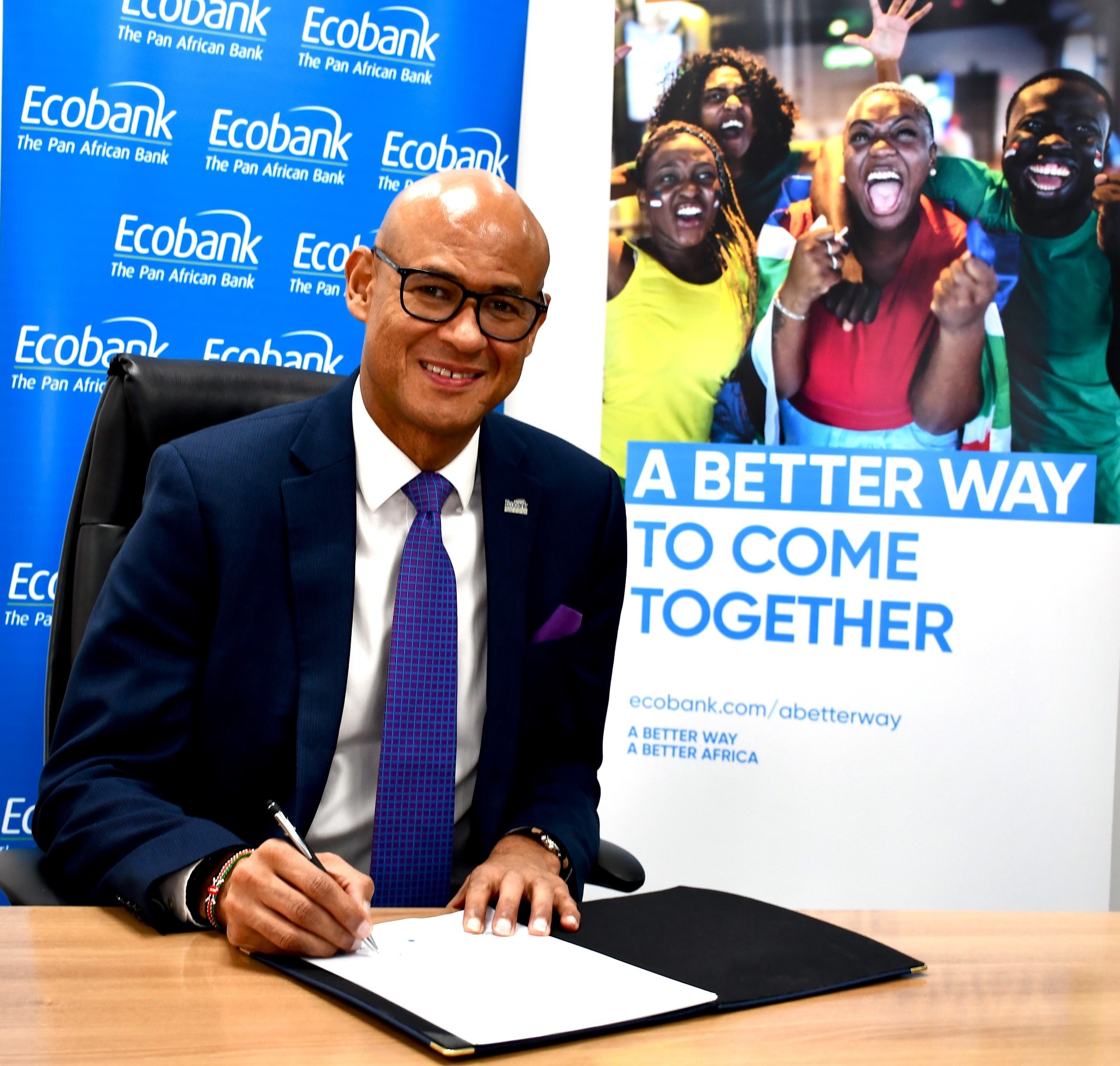 Jeremy Awori, directeur général du Groupe Ecobank,